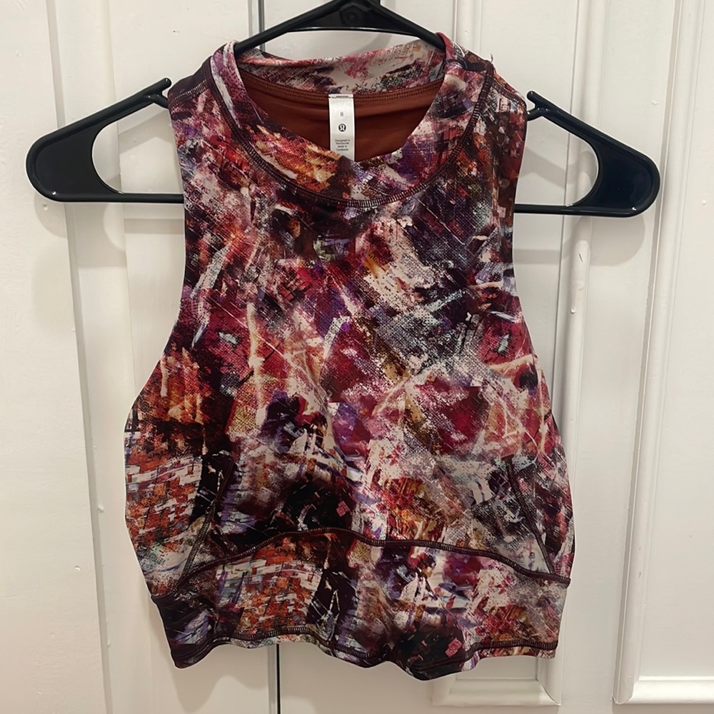 Lululemon crop top size 8